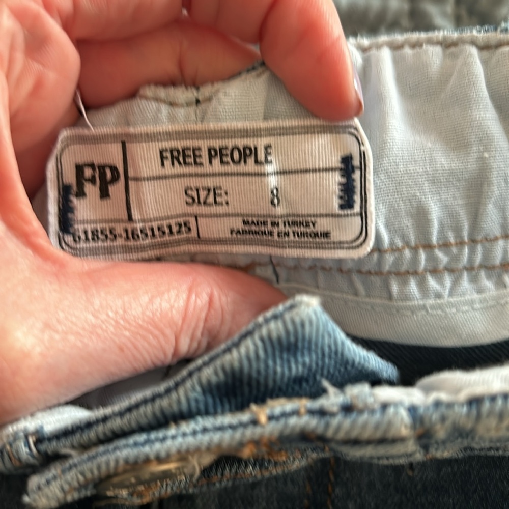 Free People Denim miniskirt - Picture 3 of 7